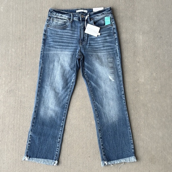 KanCan High Rise Straight Jeans Size 27 NEW! - Picture 1 of 4